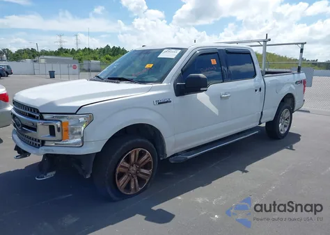 2018 Ford F-150 Xlt from USA, damaged, VIN 1FTFW1E54JFE39574